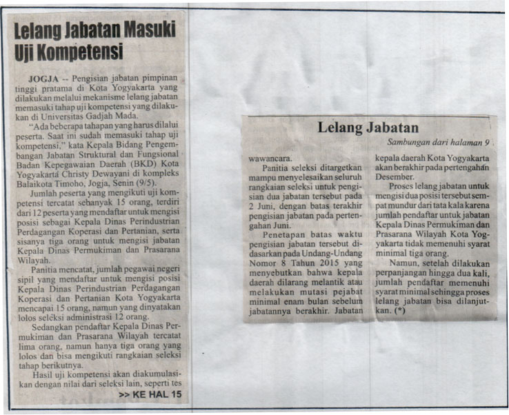 Kliping jogja terbaru